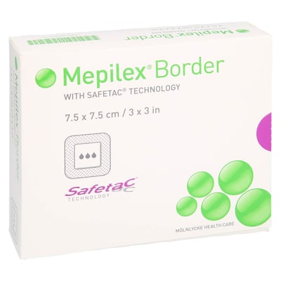 Mepilex Border Schaumverband 7.5x7.5 cm