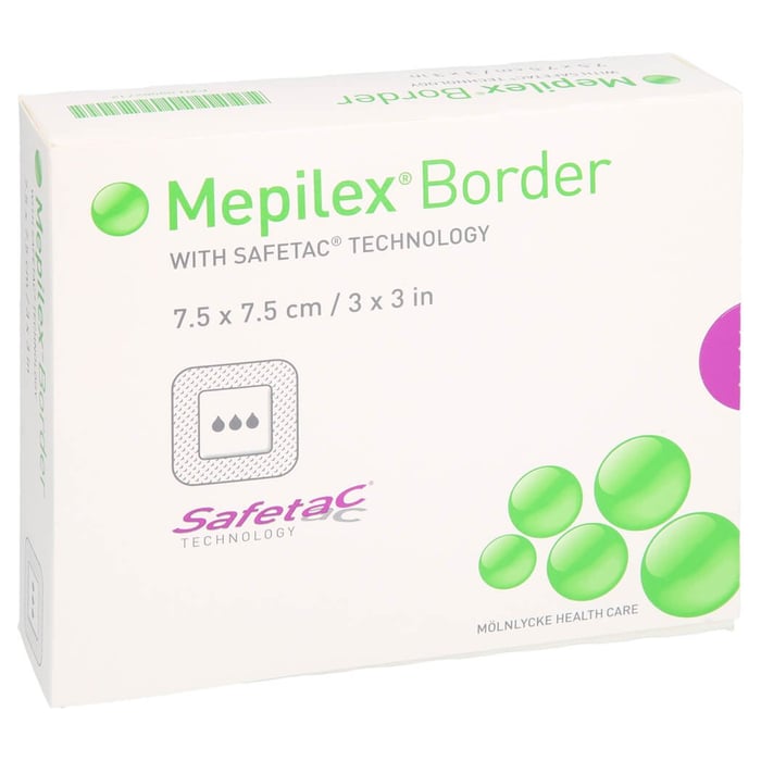 Mepilex Border Schaumverband 7.5x7.5 cm