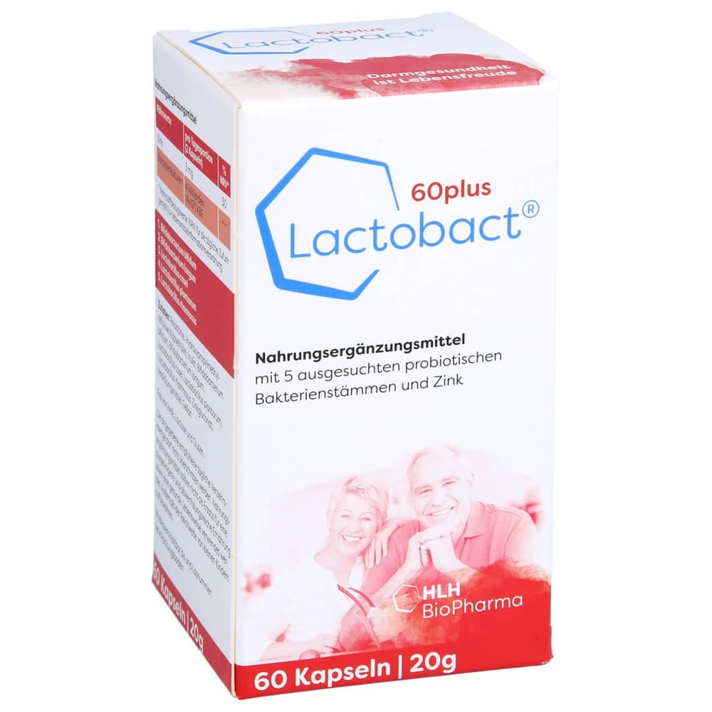 Lactobact 60plus magensaftresistente Kapseln