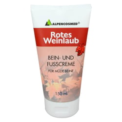 Alpencosmed Rotes Weinlaub Bein- und Fußcreme