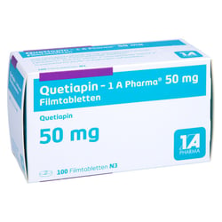 Quetiapin-1A Pharma 50 mg