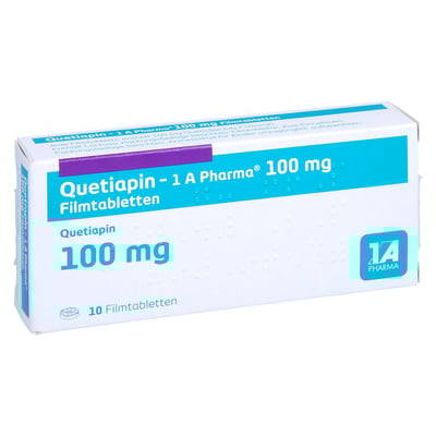 Quetiapin-1A Pharma 100 mg