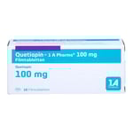 Quetiapin-1A Pharma 100 mg