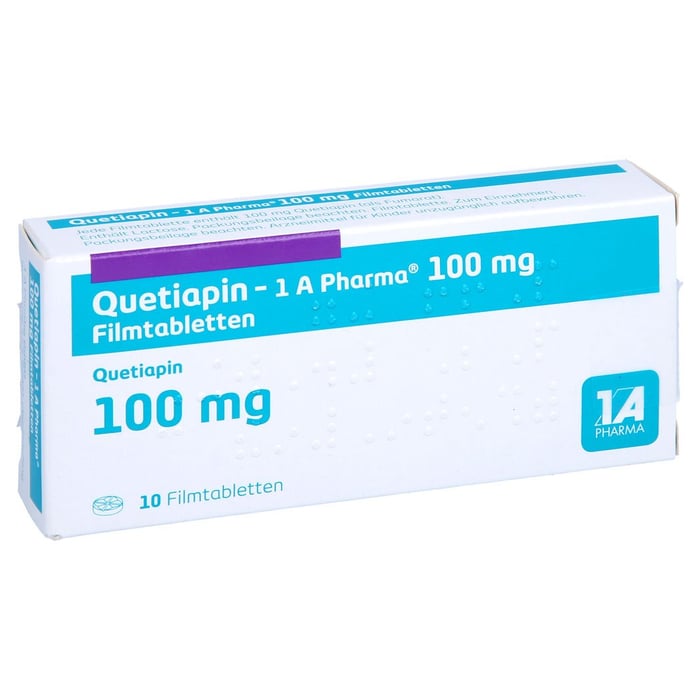 Quetiapin-1A Pharma 100mg