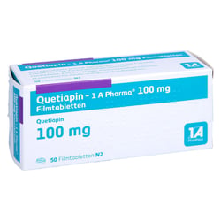 Quetiapin-1A Pharma 100 mg