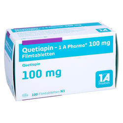 Quetiapin-1A Pharma 100 mg