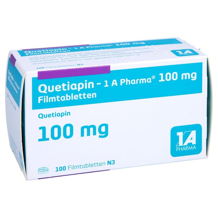 Quetiapin-1A Pharma 100mg