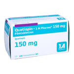 Quetiapin-1A Pharma 150 mg Produktbild 1