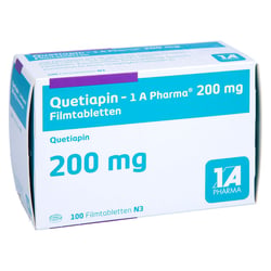 Quetiapin-1A Pharma 200 mg