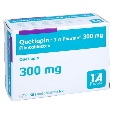 Quetiapin-1A Pharma 300 mg