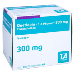 Quetiapin-1A Pharma 300 mg