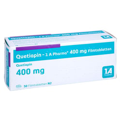 Quetiapin-1A Pharma 400 mg