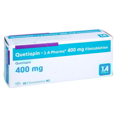 Quetiapin-1A Pharma 400 mg