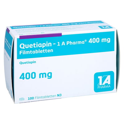 Quetiapin-1A Pharma 400 mg