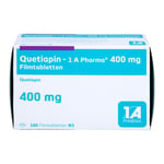 Quetiapin-1A Pharma 400 mg
