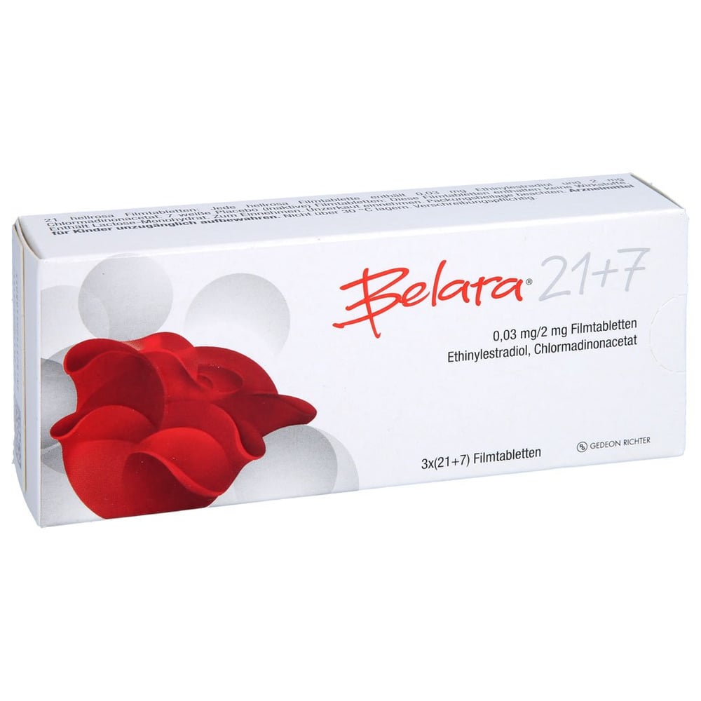 Belara 21+7 0,03 mg/2 mg