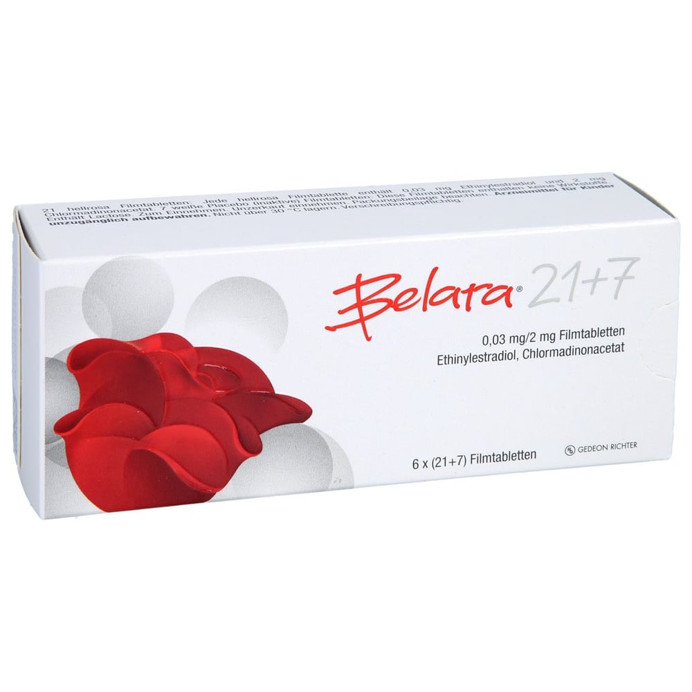 Belara 21+7 0,03 mg/2 mg
