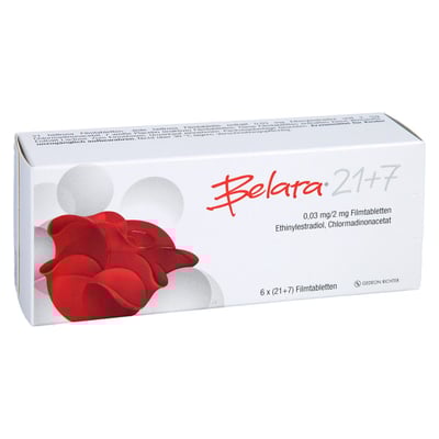 Belara 21+7 0,03 mg/2 mg