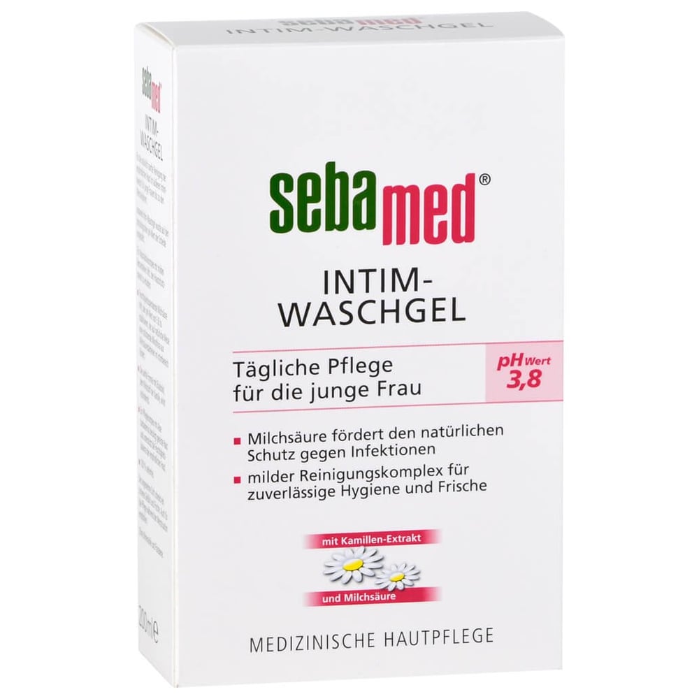 Sebamed Intim Waschgel pH 3,8 für die junge Frau