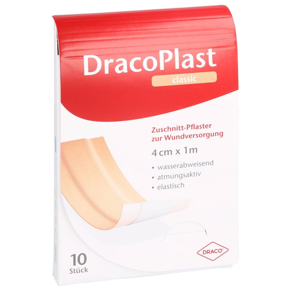 Dracoplast Classic Pflaster 4 cmx1 m