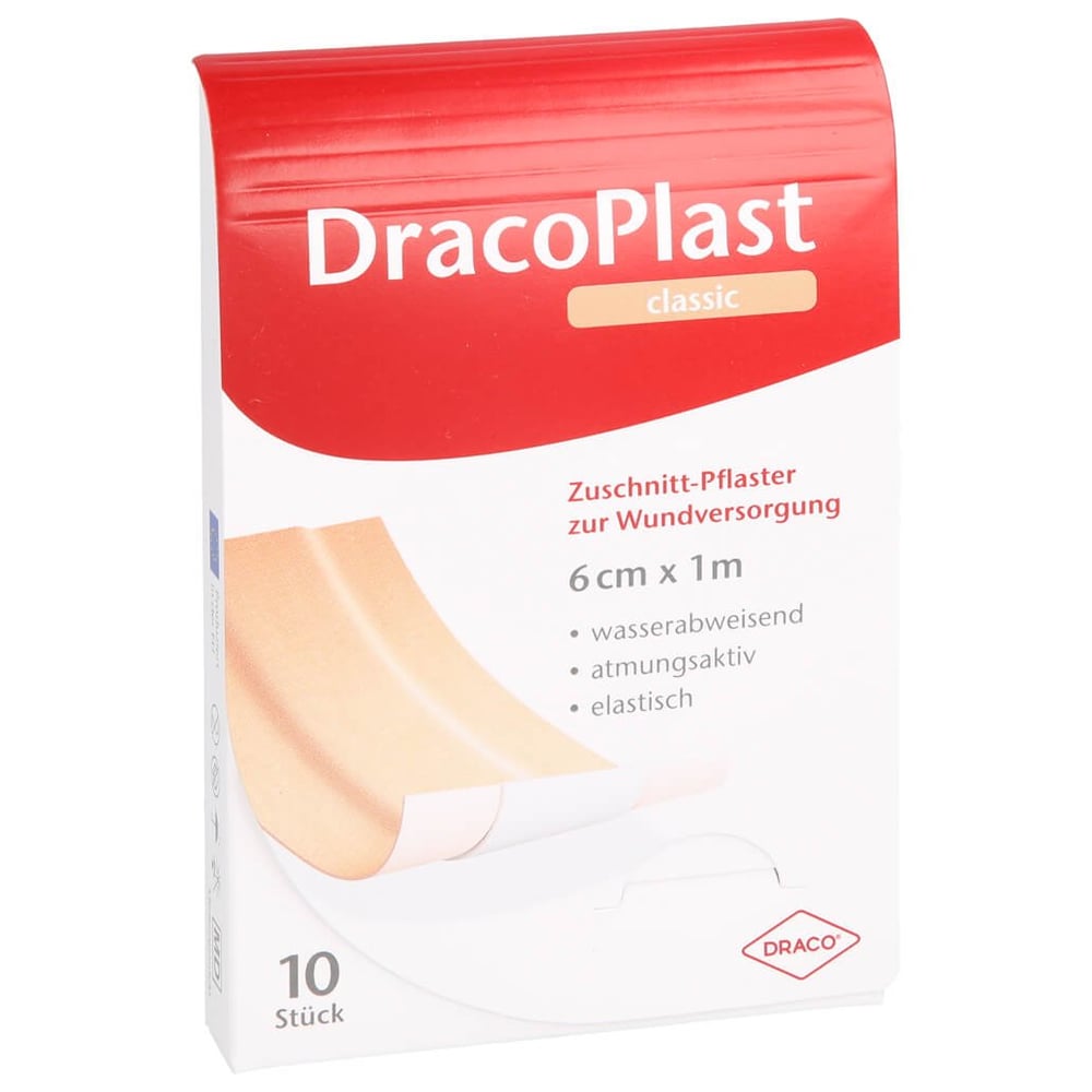 Dracoplast Classic Pflaster 6 cmx1 m