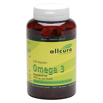 Omega 3 Konzentrat 1000mg aus Fischöl
