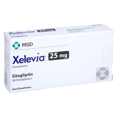 Xelevia 25 mg Produktbild 1