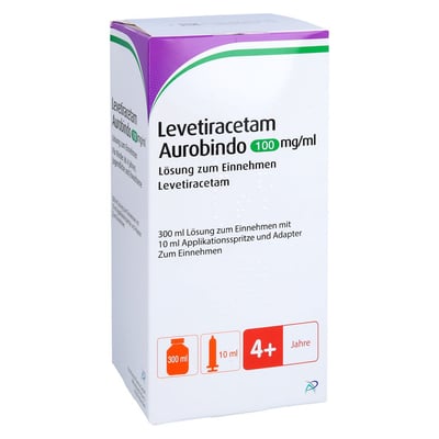 Levetiracetam Aurobindo 100 mg/ml 10 ml Dosierspritze