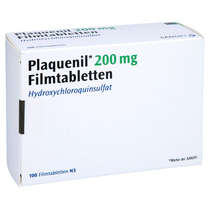 PLAQUENIL 200MG TABLETTEN