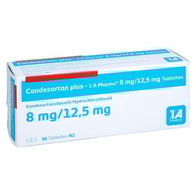 Candesartan plus-1A Pharma 8 mg/12,5 mg