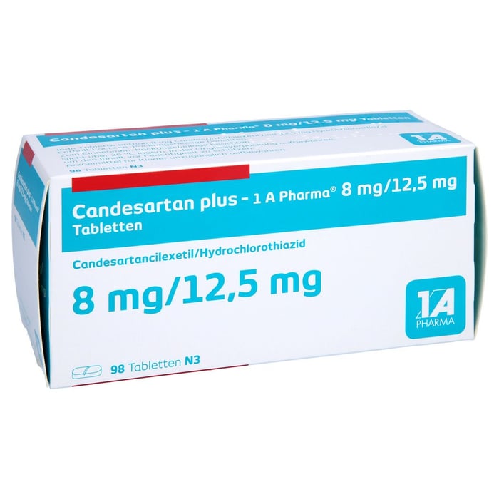 Candesartan plus-1A Pharma 8mg/12,5mg