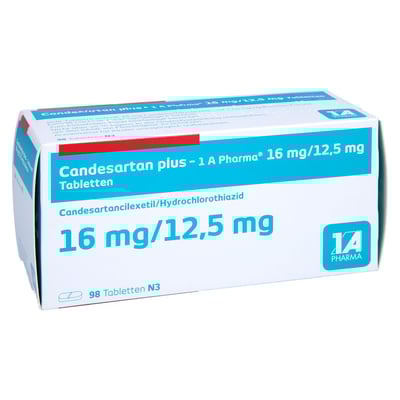 Candesartan plus-1A Pharma 16 mg/12,5 mg