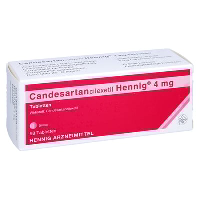Candesartancilexetil Hennig 4 mg
