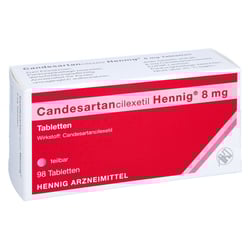 Candesartancilexetil Hennig 8 mg