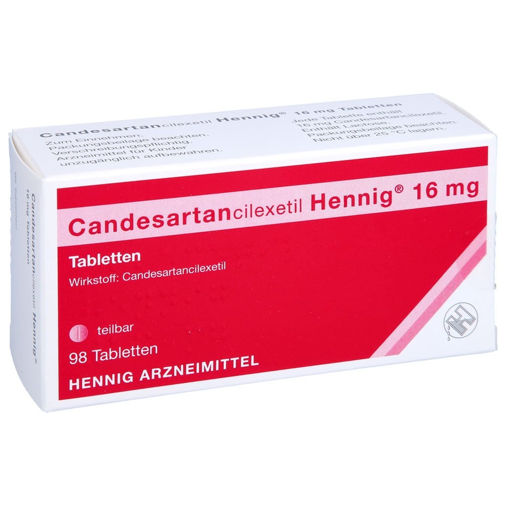 Candesartancilexetil Hennig 16 mg