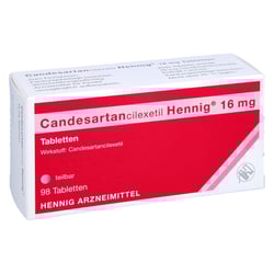 Candesartancilexetil Hennig 16 mg