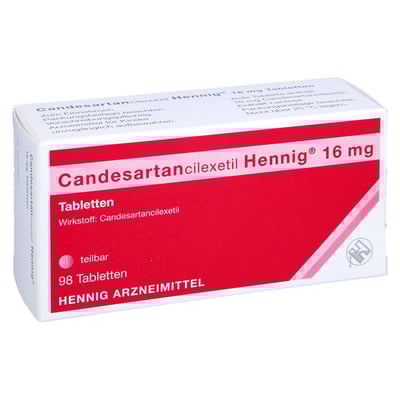 Candesartancilexetil Hennig 16 mg