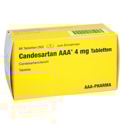 Candesartan AAA 4 mg