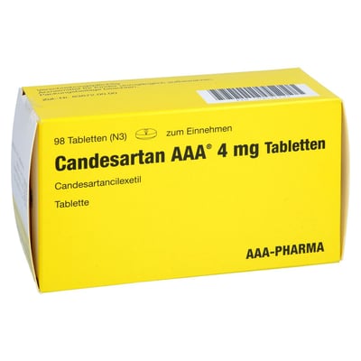 Candesartan AAA 4 mg