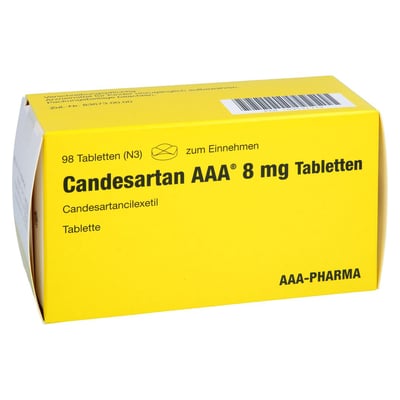 Candesartan AAA 8 mg