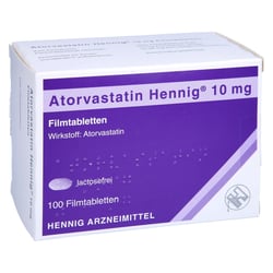 Atorvastatin Hennig 10 mg