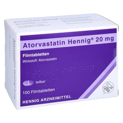 Atorvastatin Hennig 20 mg