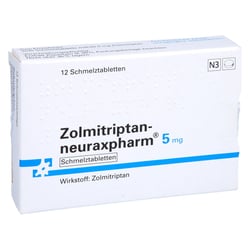 Zolmitriptan-neuraxpharm 5 mg