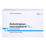 Zolmitriptan-neuraxpharm 5 mg