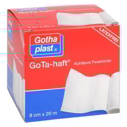 GoTa-haft Kohäsive Fixierbinde 8cmx20m Latexfrei