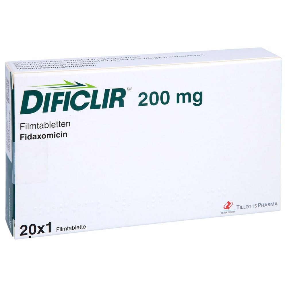 Dificlir 200mg Filmtabl