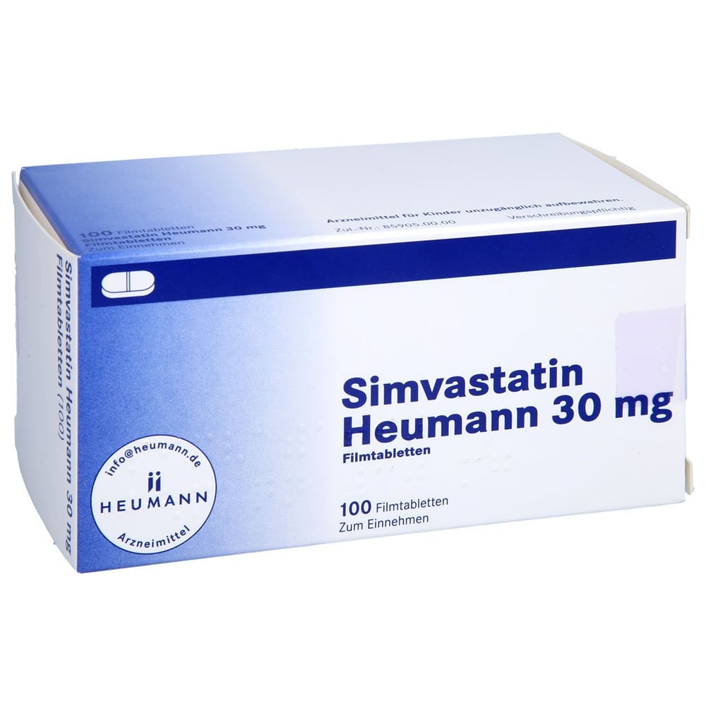Simvastatin Heumann 30 mg