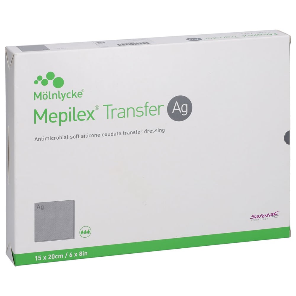 Mepilex Transfer Ag Verband 15x20cm