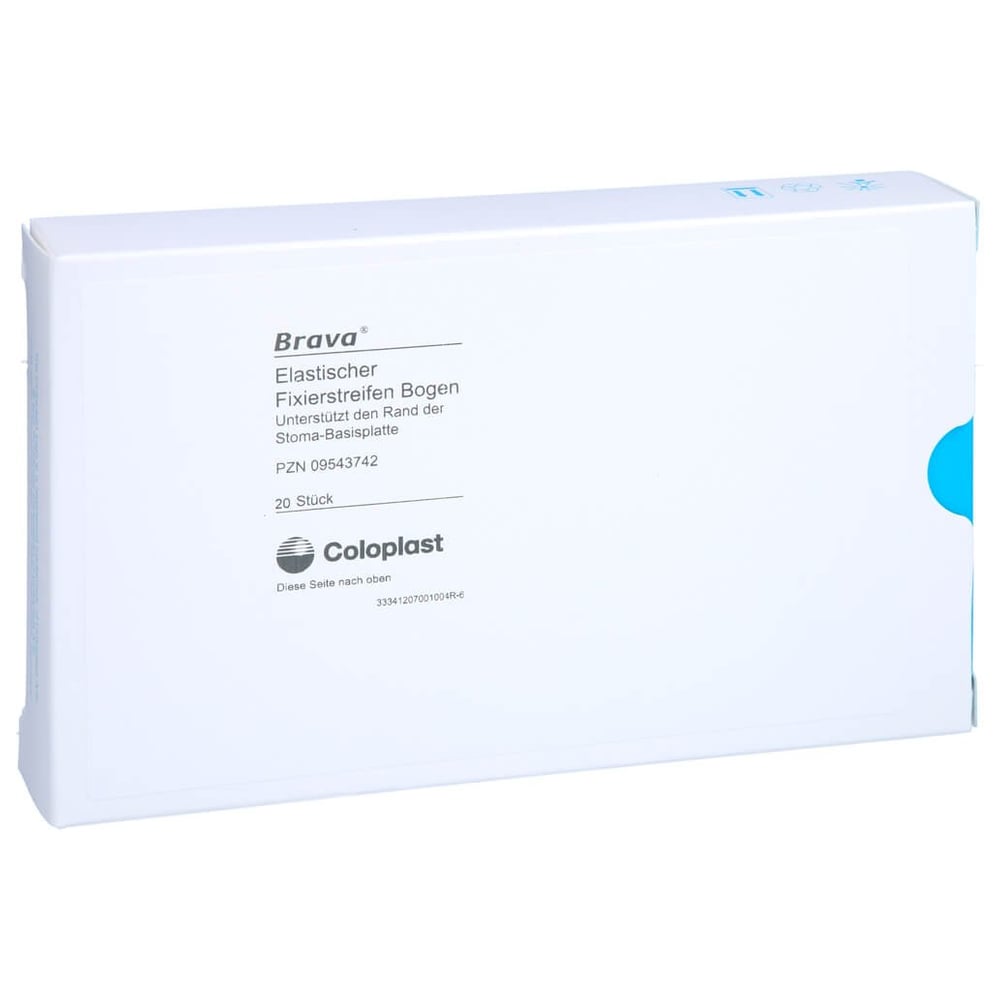 Brava elastischer Fixierstreifen gebogen