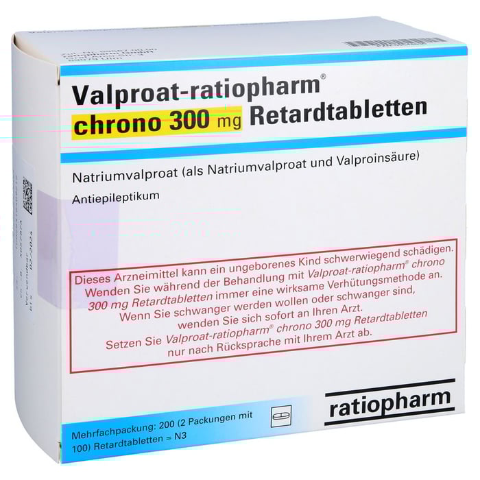 Valproat-ratiopharm chrono 300mg